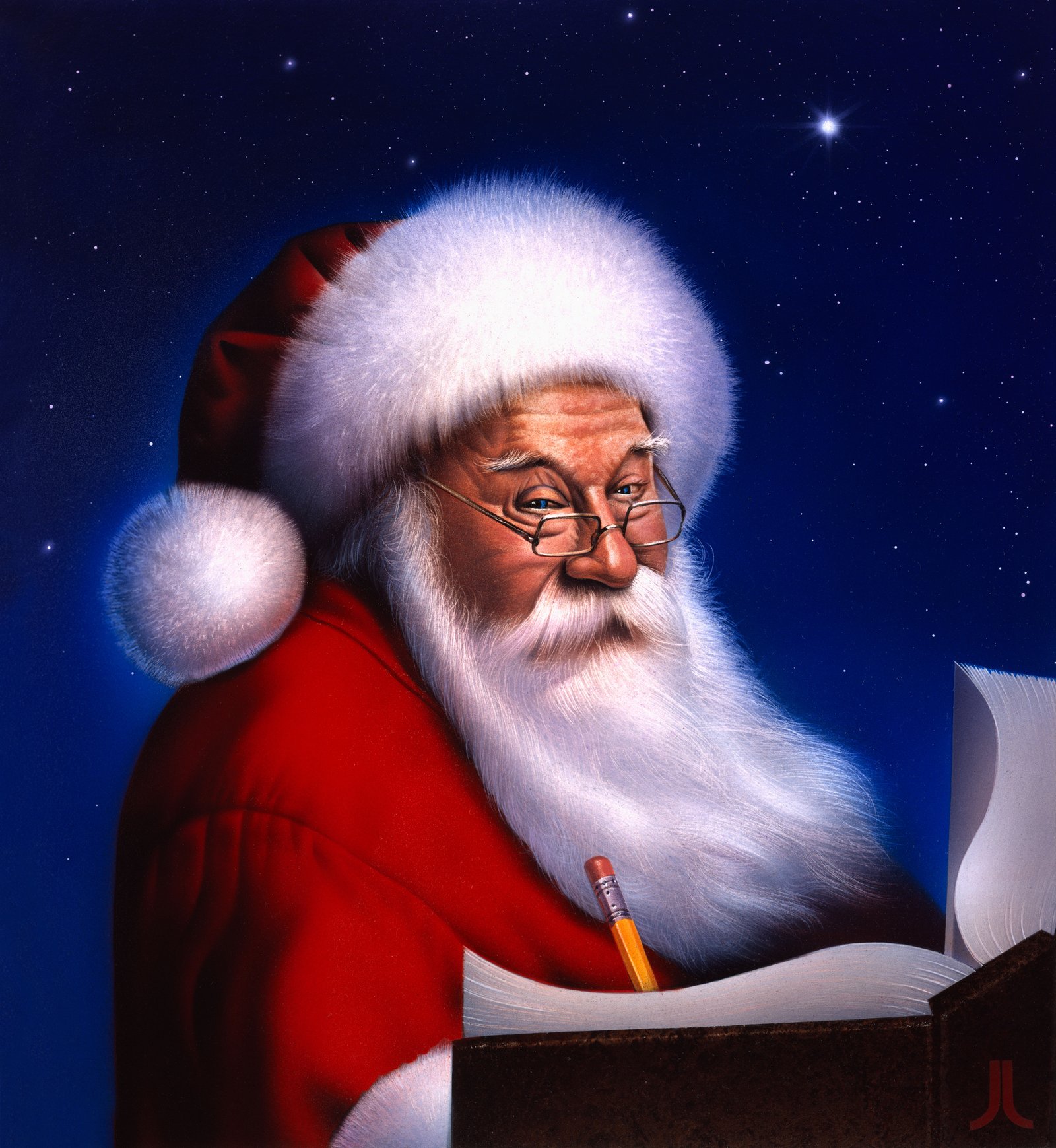 Santa portrait 2