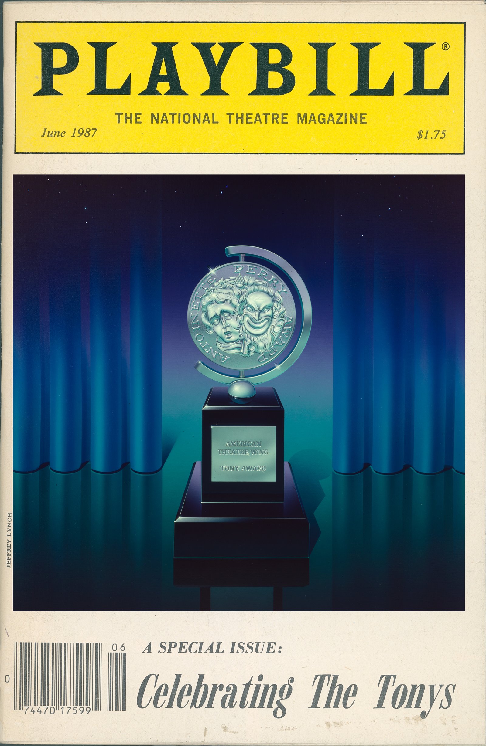 Playbill Celebrating the Tonys